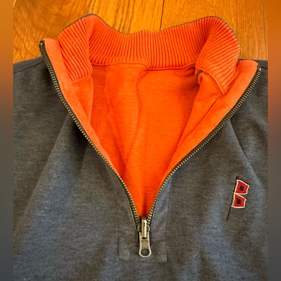 Navy quarter zip - Chatham chino Company size large - Picture 6 of 6